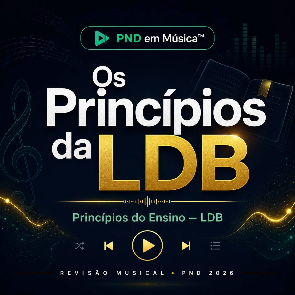 Capa da faixa Os Princípios da LDB